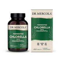 닥터머콜라 Dr Mercola 클로렐라 970mg 테블릿 450정, 1개