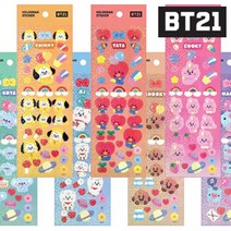 BT21 방탄 다꾸 스티커 폴꾸 스티커 핸드폰 꾸미기, (SHOOKY)