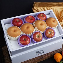 사과배 혼합선물세트 사과6+배4 사과1박스+배1박스 명절 과일 선물 세트, 알뜰형 사과배 64세트