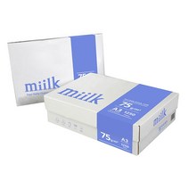 밀크 A3 복사용지(A3용지) 75g 1250매 1BOX, 밀크 A3 복사용지(A3용지) 75g 1
