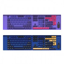 id COX CX157 PBT 이색사출 키캡 세트 (Blue Tang)