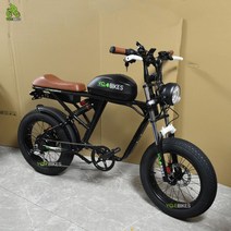 YQEBIKES-대형 배터리 48V1000W 풀 서스펜션 전자 자전거 73 RX 지방 유압 브레이크 크루저 CE, 01 Black   1000W48V30ah, 한개옵션1