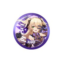 원신genshin포토카드 애니메이션 원신 임팩트 야에 미코 디 루크 원형 유리 카보숑 데모 플랫 백 제작 12mm 16mm 18mm 20mm 25mm 30mm 10 개, [06] 30mm, [07] 7