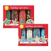 윌튼 Wilton 메가 스프링클 세트 홀리데이윈터 2종 모음, 윈터 스프링클