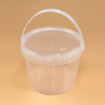 원형 잠금 용기-손잡이(1.25L), 선택2. 몸통 구매(100개)