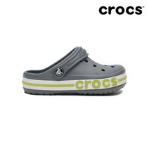 [크록스(CROCS)] [크록스] 키즈 바야밴드 클로그 차콜 205100-025