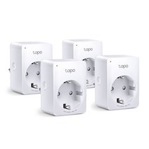 (정품)티피링크 Tapo P100(4-Pack) 스마트 플러그 와이파이 원격 AI 구글홈 음성제어 컨센트