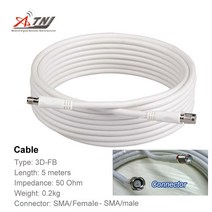 중계기ATNJ 3D-FB 5m SMA-Female/SMA-Male 동축 케이블 품질, 한개옵션0