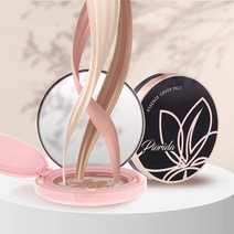 링크홈쇼핑 피오리다 에센스 커버 팩트 밀착 에어쿠션 주름 미백 에어쿠션, 핑크+블랙