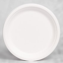 [PR]포장 배달 친환경 일회용 원형 펄프 접시 P-005호 500개, [PR] P-005호 / 500개