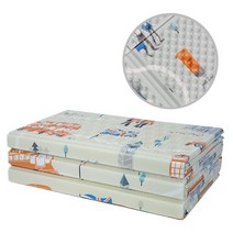 BUyuS캠핑매트 AMADA 런던민트 3단 대형굿딜 브이숍, AMADA 캠핑매트 3단 대형 런던민트