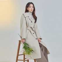 [울 79%] 와이드 칼라 벨티드 코트_롱코트_데이트룩 (3colors)_ RMJHC4VR17