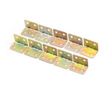 10PCS 스테인리스 90도 각도 브래킷 코너 브레이스 조인트 패스너 가구 캐비닛 스크린 벽 선반 지원