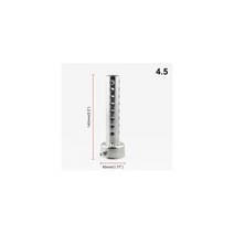 오토바이 배기 머플러 DB 킬러 소음기 BMW HP2 SPORT K1200R K1200S K1300 86mm 140mm 35mm 42mm 45mm 48mm 60mm, B-140x45mm