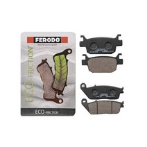 패로도 혼다 포르자 300 포르자350 (18-22) 전용 브레이크 패드-에코브릭션, 앞 브레이크 패드