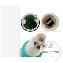 잔류 염소 측정기 수질 인 염분 테스터 온도 감지기 모니터 테스트 도구 풀 용 필터, 02. 전용 프로브