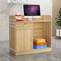 계산대 카운터 포스기 800 매장 인포데스크 식당 이발소 600 가게 살롱 서랍형 5, 100x38x90cm, 80cm연호두