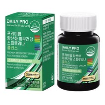 데일리프로 프리미엄 항산화 피부건강 스피루리나 플러스, 60정, 1개, 60정