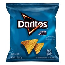 도리토스 쿨 랜치 나쵸 28.3g x 40팩 또띠아 또티아 Doritos Nacho Tortilla Cool Ranch