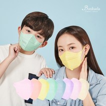 예쁜 아이코코 마스크 컬러에디션 50매 소형 S N M L 중형 대형 컬러 마스크 숨쉬기편한 새부리형 2D, 25개입, 2개, 연핑크