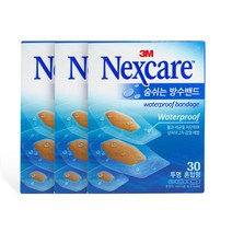 3M 넥스케어 숨쉬는 방수밴드 혼합형 30매 X 3개
