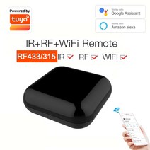 Tuya 와이파이 WIFI 블루투스 RF433 IR 원격 제어 알렉사 구글 홈 에어컨 TV 적외선 컨트롤러, 02 Model A