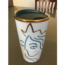Starbucks 크라운 사이렌 애니버서리 컬렉션 화이트 더블월 트래블러 텀블러 10온스 (2017)