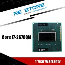 노트북 프로세서 인텔 코어 i7 2670qm 2 2ghz 6mb 소켓 g2 모바일 cpu 프로세서 i7 2670qm sr02n, 없음