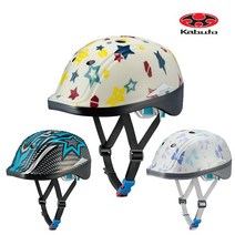 OGK OGK 덕 유아동 헬멧 자전거 인라인 바이크 헬멧, 색상 선택:02_해피스타아이보리