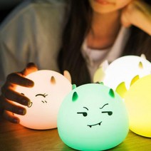 포커스협력사 수면 유도등 드레스룸 PC방꾸미기 국민 수유등 셀프간접 인테리어 조명 리틀데빌, 리틀데빌 무드등, 블루