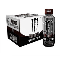 Monster Energy - 몬스터에너지 프로틴 초콜릿 에너지드링크 443ml 12캔, 444ml
