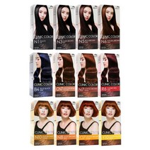 꽃을든남자 클리닉 칼라 12가지 컬러 염색약 염모제 새치커버용 패션칼라용 멋내기용, 1개, O7 오렌지브라운