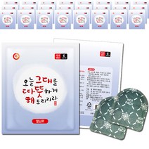 해피데이 오늘 그대를 따뜻하게 해드리리라 발 핫팩 20g 2p, 40개