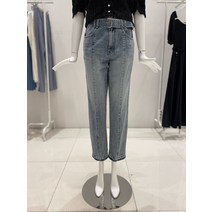 [듀엘] 벨티드 일자 데님 팬츠 D221PSA409