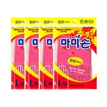 마미손 고무장갑 왼손만하나, 4개