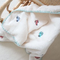 아기 극세사 블랭킷 자동차 극세사 블랭킷 (이니셜 선택) 아기침구