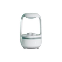 무중력 물멍 가습기500ml 안티 중력 공기 가습기 공중 부양 물방울 초음파 쿨 미스트 메이커 안개 제조, 01 WHITE