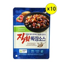 (냉장)[풀무원]직화짜장소스180gx10, 짜장