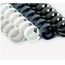 [P1D] 카피어랜드 제본 플라스틱링 교재 제본링 22mm 25개입 / 코일링 와이어링 제본스프링 pvc제본표지 스프링제본기 제본용표지 크리스탈링 플라스틱제본링 ( P1D / 991247EA ), 남색