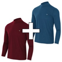 빌리언즈 여름 쿨티 냉감 긴팔 이너웨어 반목티 쿨맥스 작업복 상의