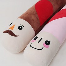 토이웍스 빼빼로팩토리 하트 빼빼로 쿠션 60cm, 베이비핑크