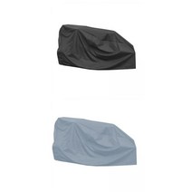 GHSHOP 정원용 먼지에 대한 2Pcs 헤비 듀티 로그 스플리터 레인 커버, 블랙+그레이, 옥스포드 천