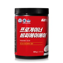 프로게이너 BCAA 300g 무맛 류신 이소류신 발린 필수아미노산 보충제