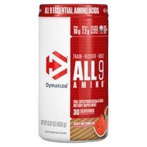 다이마타이즈 Dymatize All 9 Amino 주시 워터멜론 450g(15.87oz)100529, 쥬시 워터멜론