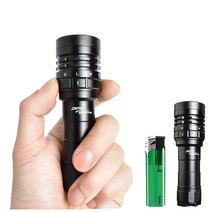 제로빔 D5 LED 후레쉬 해루질랜턴 방수랜턴, 21700배터리추가, 파우치
