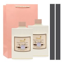 1+1 대형 대용량 디퓨저 500ml 실내 차량용 방향제 향수 집 욕실 화장실 디퓨져, 피오니