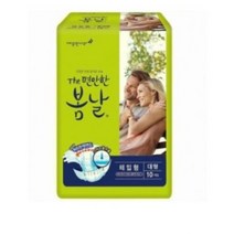 The 편안한 봄날 성인용 기저귀 테입형 대형, 10개입, 68개