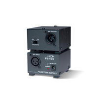 E&W PS-100 팬텀파워 공급기 1채널/교회음향/콘덴서마이크용