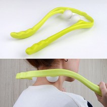목 마사지기 셀프마사지 안마 골프공안마기 안마봉 목안마 어깨안마 핸드형안마기, 상세페이지 참조