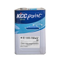 KCC 페인트 LT313 코라멜에나멜 : 중방식 에나멜 상도 선박 엔진 철재 철골 H빔 난연 18L 4L 회색 컴퓨터조색, YF0119